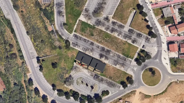 Implatação no terreno- lote 8 e 9