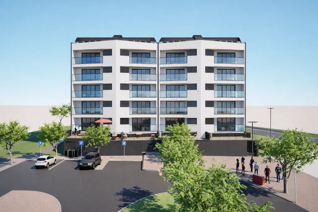 Lote 8 e 9, vista Traseira- este.norte