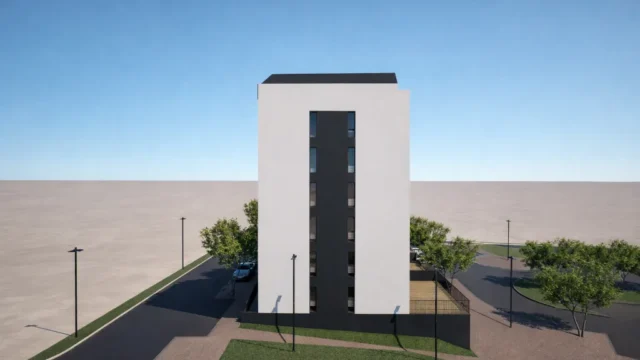 Lote 8, vista Lateral- sul.este