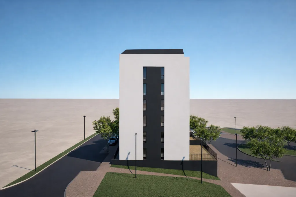 Lote 8, vista Lateral- sul.este
